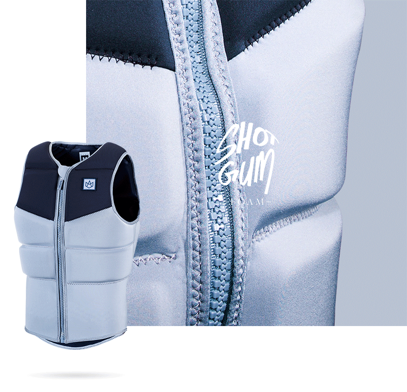 Boom Vest Neoprene protection Impact vest Water sports Men